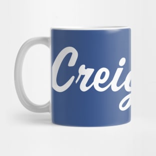 Creighton Blue Jay Retro Script Mug